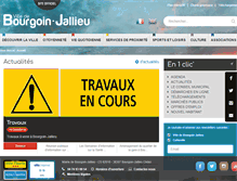 Tablet Screenshot of bourgoinjallieu.fr